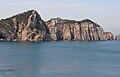 Hongdo is an island in the Yellow Sea located off 71 miles southwest the port of Mokpo covering an area of 2.5 square miles.