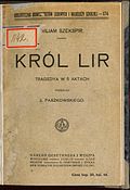 William Shakespeare Król Lir