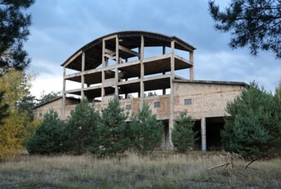 Hall for the "Maus" on the New Verskraft, Army Experimental Station Kummersdorf, 2013