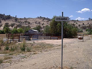 <span class="mw-page-title-main">Kyeamba, New South Wales</span> Town in New South Wales, Australia