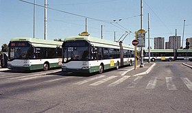 A Római trolibusz elem szemléltető képe