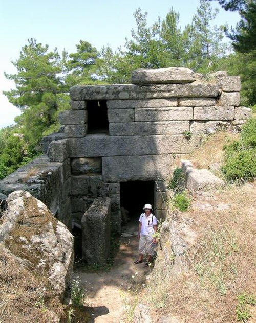 Tomb of Idrieus in Labraunda (present day Turkey)