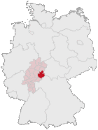 Lokasi Fulda di Jerman