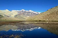 Laguna Los Patos, en San José de Maipo