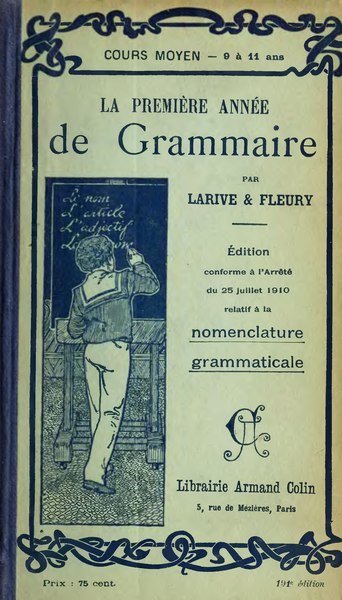 File:Larive Fleury Grammaire 1910 tome 2.djvu