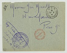 Lettre de Maurice Ravel à Jean Marnold, aux Armées, 9 mai 1916 (manuscrit autographe) - btv1b52517295s (5 of 6).jpg