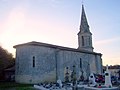 Le chevet de l'église Saint-Vincent (fév. 2010)