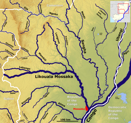 The Kouyou in the Likoula basin. Likouala Basin.png