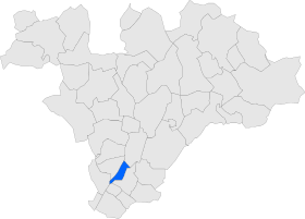 Localització de Montmeló respecte del Vallès Oriental.svg