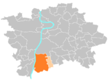 Location of Prague 12