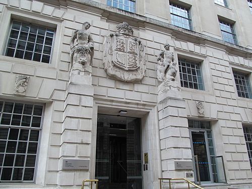 Headquarters of the ministry, 3 Whitehall Place
