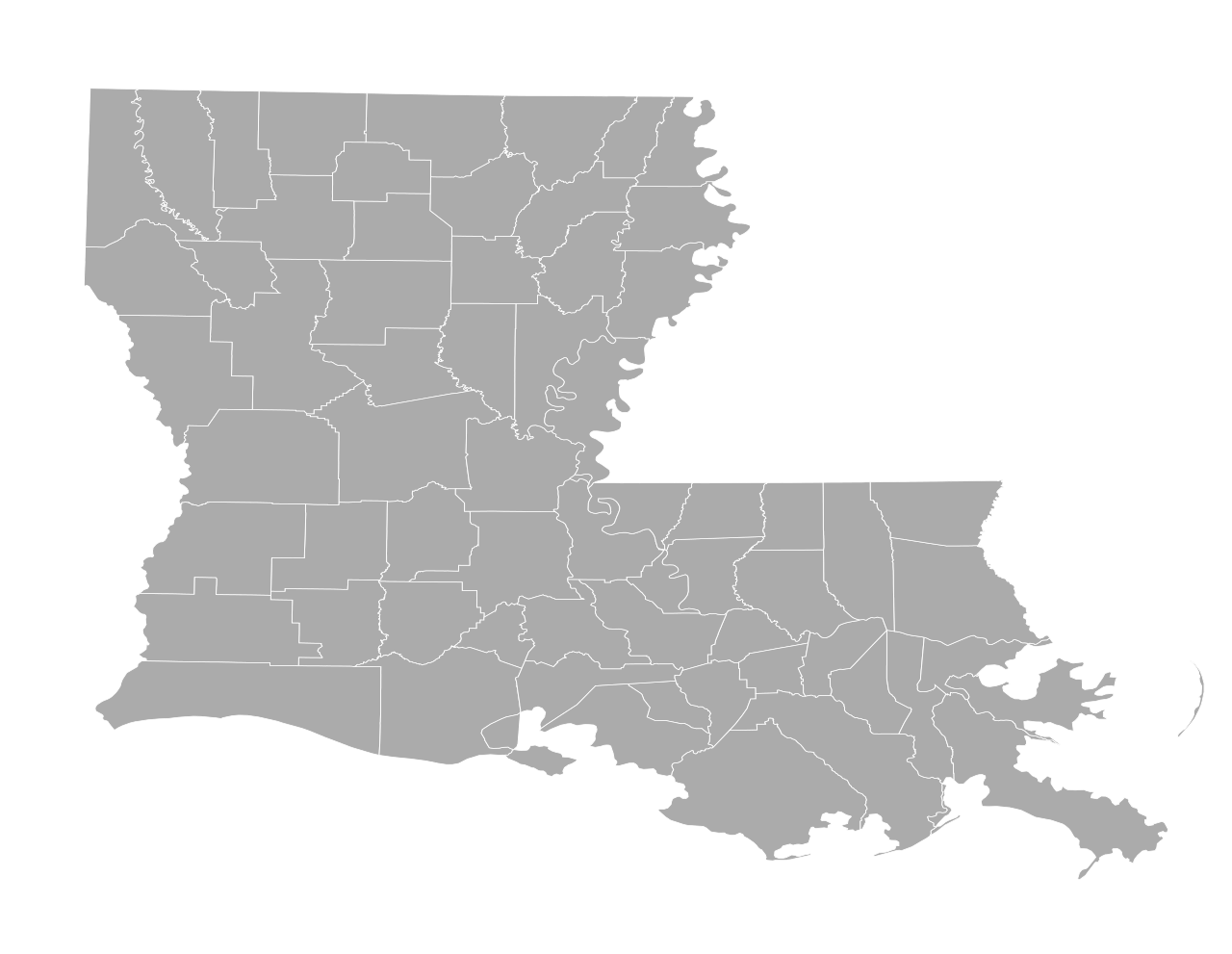 Download File:Louisiana counties.svg - Wikimedia Commons