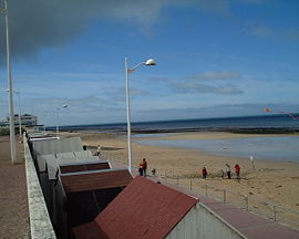 Direkt am Strand