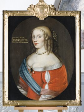 Målning. Porträtt. Elsa Beata Brahe - Skoklosters slott - 87013.tif