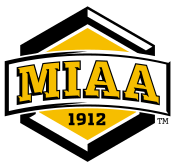 MIAA logo in Fort Hay State's colors MIAA logo for Fort Hays State.svg