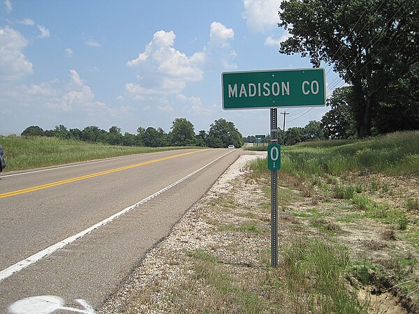 Image: Madison County TN sign 001