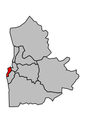 Canton du Portel - Carte