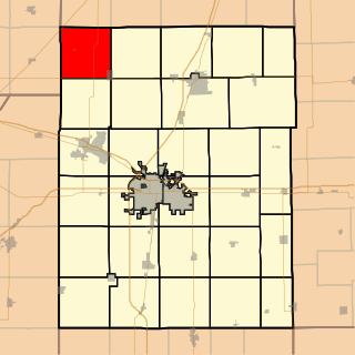 Brown Township, Champaign County, Illinois Township in Illinois, United States