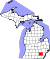 Map of Michigan highlighting Washtenaw County.svg