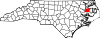 Map of North Carolina highlighting Washington County.svg