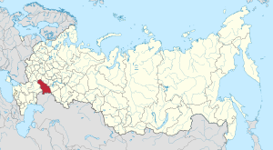 Mapa de Rusia - Saratov Oblast.svg