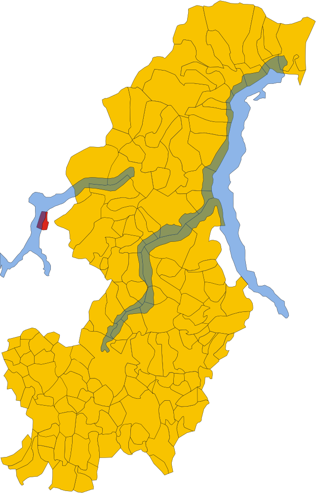 Campione d'Italia – Mappa