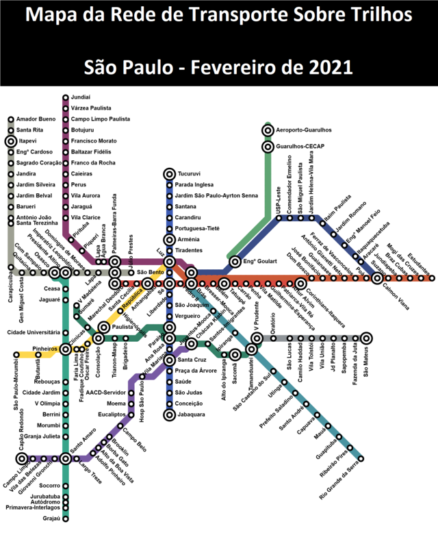 Trilhos Geográficos - We are here and you?: Divisão