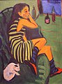 Marcella door Ernst Ludwig Kirchner