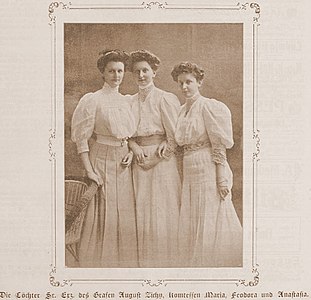 Sestre Ziči - Marija, Teodora in Anastazija. [11]