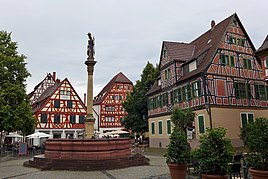 Marketplace and old town
