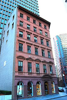 Merchants Bank Building (Providence, Rhode Island) commercial building in Providence, Rhode Island