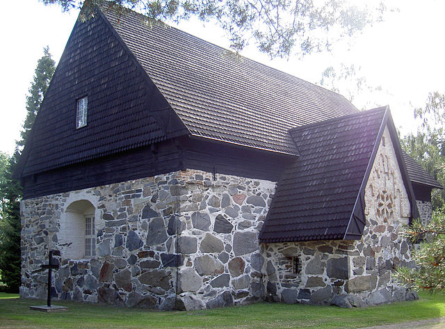 Messukylä Old Church, built between 1510 and 1530