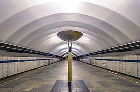 Havainnollinen kuva artikkelista Obukhovo (Pietarin metro)