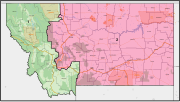 Miniatura per Distretti congressuali del Montana