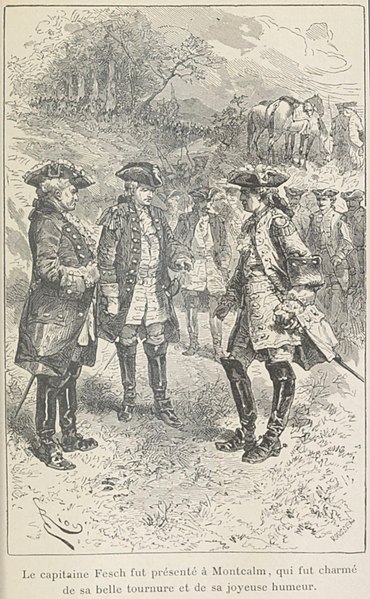 File:Montcalm negociant la reddition de Fort William Henry en 1757.jpg