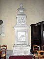 Le monument visible dans la cathédrale Saint-André à Bordeaux, qui lui est dédié.