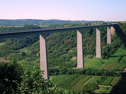 Moselle Viaduct, spanning the River Moselle