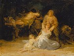 Mujeres atacadas por soldados por Francisco de Goya.jpg