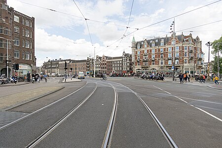 Muntplein tracks, Amsterdam