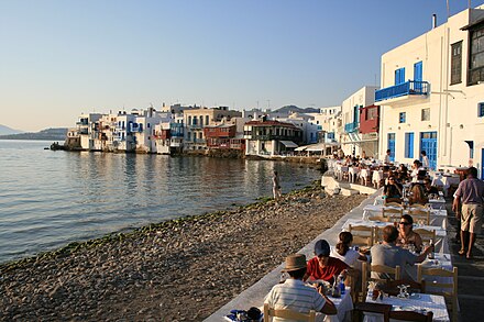 Little Venice in Mykonos Town