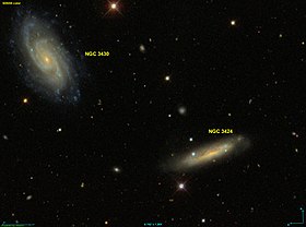 Suuntaa-antava kuva artikkelista NGC 3424