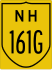 National Highway 161G marker