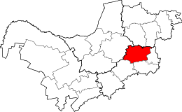 Municipalité locale de Ventersdorp - Carte