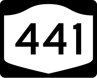 <span class="mw-page-title-main">New York State Route 441</span> Highway in New York