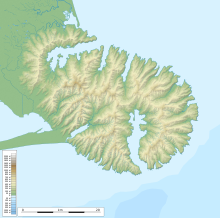 Map showing the location of Awaroa / Godley Head
