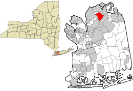 Nassau County New York incorporated and unincorporated areas Matinecock highlighted.svg