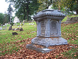 Monument in the Homewood Cemetery, Pittsburgh