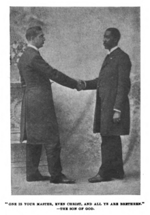 Rev. Norman Barton Wood (left) and Rev. Harry Knight from the book, The White Side Of A Black Subject (1897)
