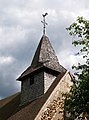 Northwest view of the medieval Church of Saint Nicholas, Pyrford. [17]