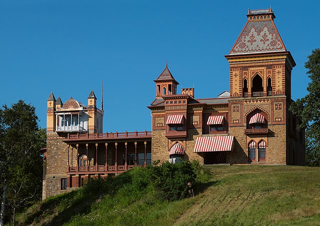 Olana, a collaboration with Frederic Church (1870–72)